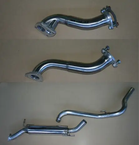 LIGNE ECHAPPEMENT COMPLETE INOX POUR MITSUBISHI L200 TRITON A PARTIR DE 2010 Nouvel Arrivage