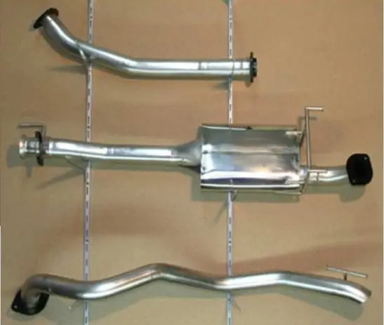 LIGNE ECHAPPEMENT COMPLETE INOX POUR TOYOTA KDJ90 3 PORTES Nouvel Arrivage