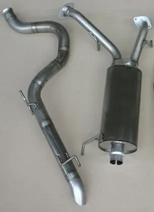 LIGNE ECHAPPEMENT INOX POUR TOYOTA LC 200 V8 TD A PARTIR DE 2013 Retour Gratuit
