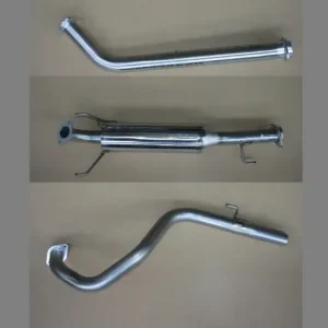 LIGNE ECHAPPEMENT COMPLETE INOX POUR TOYOTA KDJ155 3 PORTES (MODELE SANS FAP) Meilleur Choix