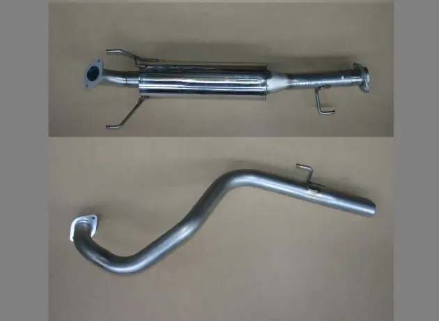 LIGNE ECHAPPEMENT INOX POUR TOYOTA KDJ155 3 PORTES (MODELE AVEC FAP) AVANT 2016 Petit Prix