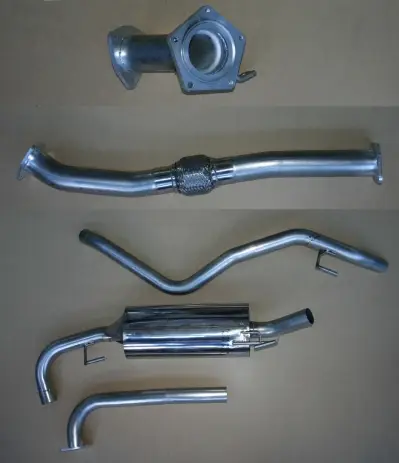LIGNE ECHAPPEMENT COMPLETE INOX POUR NISSAN PATHFINDER R51 (EURO 3) Retour Gratuit