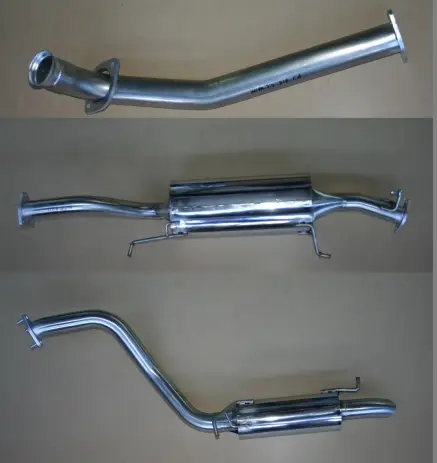 LIGNE ECHAPPEMENT COMPLETE INOX POUR MITSUBISHI PAJERO 3.2L 163CV LONG DECATALYSEUR 67CM Remise