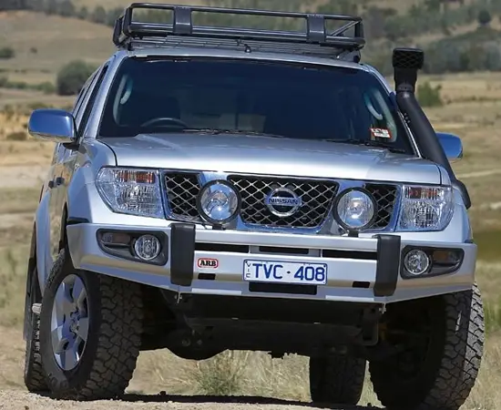 Réduction PARE CHOC SAHARA BAR ARB POUR NISSAN NAVARA D40 ET PATHFINDER R51 JUSQU'A 2010