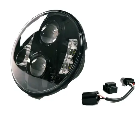 PROJECTEUR AVANT LED CODE / PHARE 7 POUCES ROND JEEP WRANGLER JK Meilleure Vente
