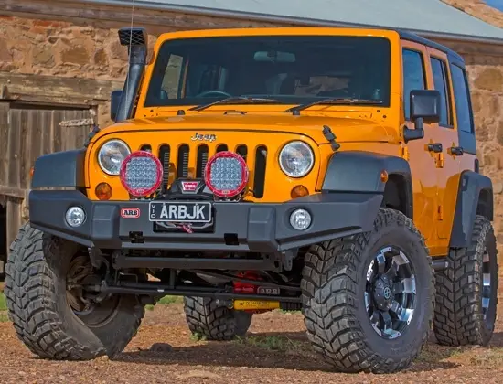 PARE CHOC AVANT SAHARA BAR ARB POUR JEEP WRANGLER JK Promotion Saisonnière