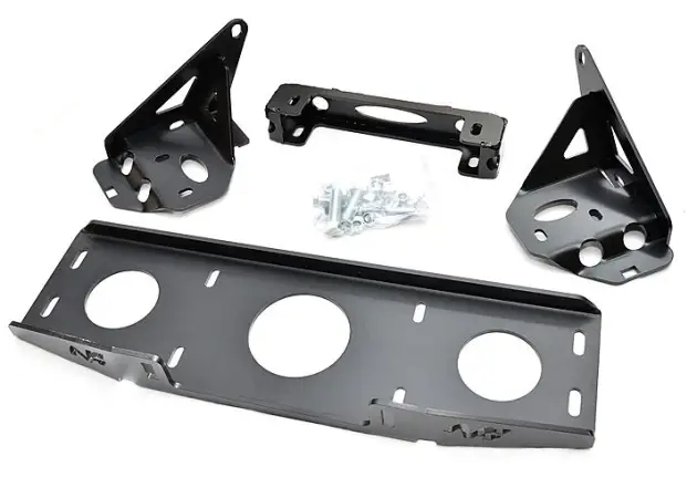 KIT DE MONTAGE POUR TREUIL INTEGRE AU PARE CHOC D'ORIGINE POUR NISSAN NAVARA D23 MERCEDES CLASSE X RENAULT ALASKAN Remise