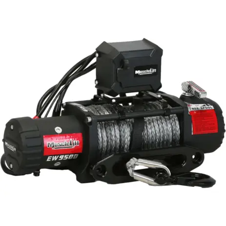 Dernier Modèle TREUIL T-MAX EW9500S 4.3T 12V AVEC CORDE SYNTHETIQUE