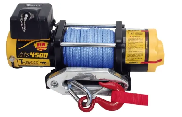 Acheter En Ligne TREUIL T-MAX ATW PRO 4500SYNTHETIQUE QUAD 2T 12V