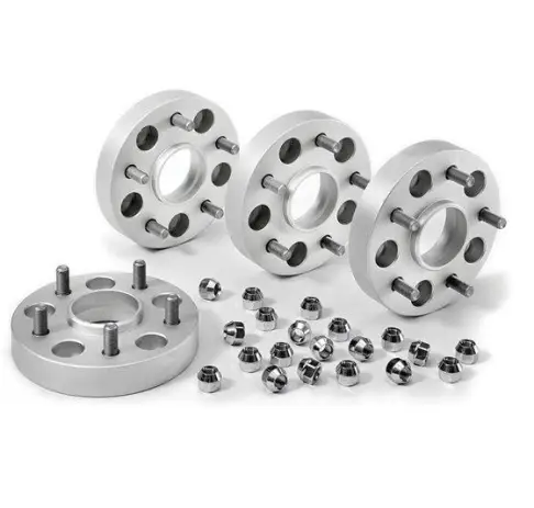 KIT DE 4 ELARGISSEURS DE VOIE ALUMINIUM HOFMANN POUR JEEP COMMANDER / GD CHEROKEE / WRANGLER Nouvel Arrivage