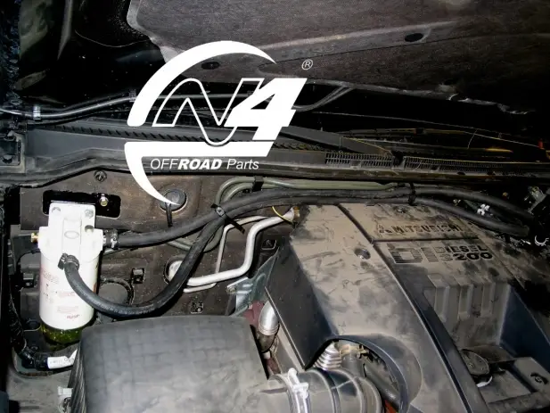 KIT DE MONTAGE N4 POUR PRE-FILTRE RACOR POUR MITSUBISHI PAJERO Paiement Sécurisé