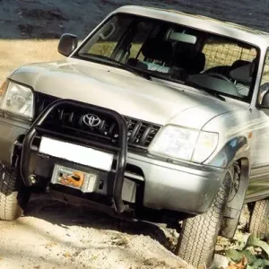 Affaire À Saisir KIT DE MONTAGE INTEGRE AVEC TREUIL WARN XD9000 POUR TOYOTA KZJ90