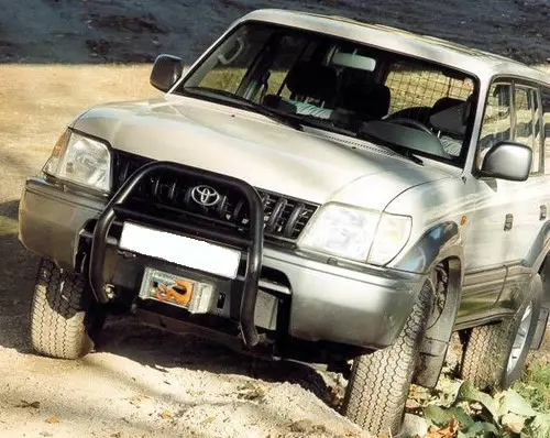 Affaire À Saisir KIT DE MONTAGE INTEGRE AVEC TREUIL WARN XD9000 POUR TOYOTA KZJ90