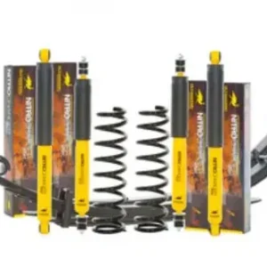 Prix Réduit KIT DE SUSPENSION OME NITROCHARGER PLUS REHAUSSE +40/50MM TARAGE INDIFFERENT POUR JEEP CHEROKEE XJ WAGON APRES 1984