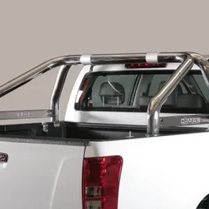ROLL BAR INOX DOUBLE TUBE Ø 76MM POUR ISUZU D-MAX A PARTIR DE 2012 Usine Directe