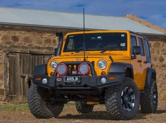 Authentique PARE CHOC AVANT ARB POUR JEEP WRANGLER JK