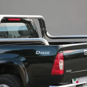 Expédition Rapide ROLL BAR INOX DOUBLE TUBE Ø 63MM POUR ISUZU D-MAX DE 2003 A 2011