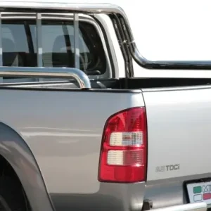 ROLL BAR INOX DOUBLE TUBE Ø 63MM POUR FORD RANGER DE 2007 A 2011 Remise