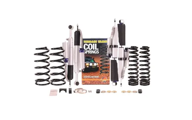 KIT DE SUSPENSION TERRAIN TAMER AVEC AMORTISSEUR PRO SHOCK REHAUSSE +40/50MM POUR TOYOTA KDJ/GRJ120/125 2002-2008 Prix Choc