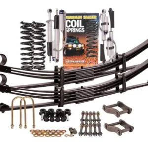 KIT DE SUSPENSION TERRAIN TAMER AVEC AMORTISSEUR PRO SHOCK REHAUSSE +40/50MM POUR FORD RANGER PX DE 2012 A 2018 Nouvelle Collection
