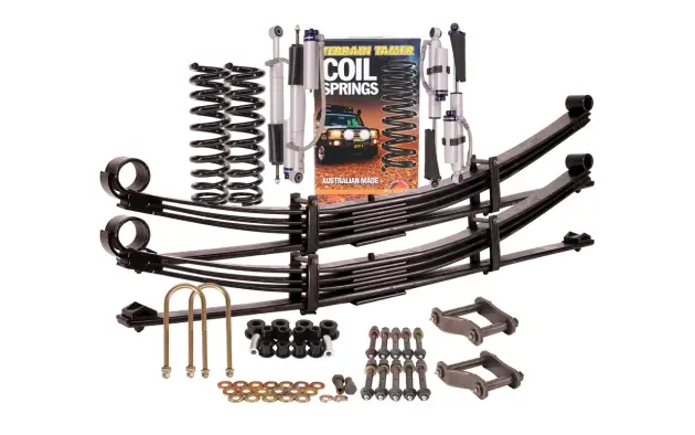 KIT DE SUSPENSION TERRAIN TAMER AVEC AMORTISSEUR PRO SHOCK REHAUSSE +40/50MM POUR FORD RANGER PX DE 2012 A 2018 Nouvelle Collection