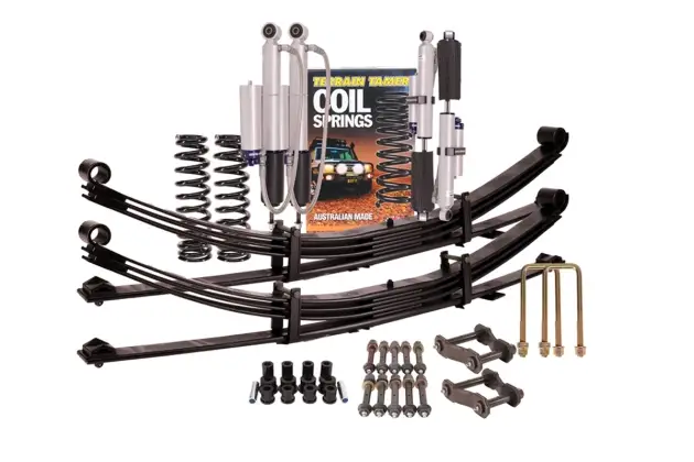 KIT DE SUSPENSION TERRAIN TAMER AVEC AMORTISSEUR PRO SHOCK REHAUSSE +40/50MM POUR ISUZU D-MAX DE 2012 A 2020 Certifié