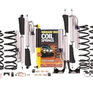 KIT DE SUSPENSION TERRAIN TAMER AVEC AMORTISSEUR PRO SHOCK REHAUSSE +40/50MM POUR TOYOTA LANDCRUISER 105 Meilleur Choix