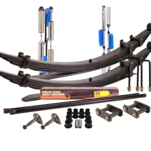 Vente Flash KIT DE SUSPENSION TERRAIN TAMER AVEC AMORTISSEUR PRO SHOCK REHAUSSE +40/50MM POUR NISSAN NAVARA D21/D22