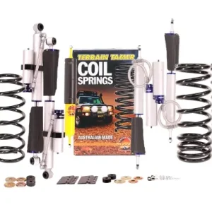 Prix Choc KIT DE SUSPENSION TERRAIN TAMER AVEC AMORTISSEUR PRO SHOCK REHAUSSE +40/50MM POUR NISSAN PATROL Y61 A PARTIR DE 1997