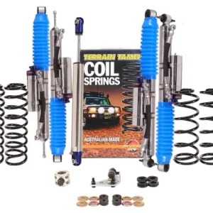 KIT DE SUSPENSION TERRAIN TAMER AVEC AMORTISSEUR PRO SHOCK REHAUSSE +40/50MM POUR JEEP WRANGLER JK Paiement Sécurisé