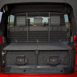 KIT DE FINITION POUR AMENAGEMENT INTERIEUR SIMPLE TIROIR ARB POUR JEEP WRANGLER JK SANS SUBWOOFER Must-Have