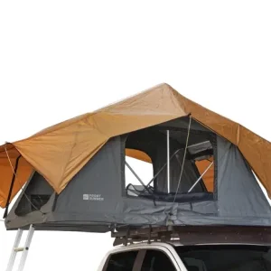 Commander Maintenant TENTE DE TOIT FRONTRUNNER FEATHER-LITE 130 X 220CM AVEC ECHELLE ET BACHE DE PROCTECTION NOIR