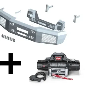 PARE CHOC ET KIT DE MONTAGE INTEGRE AVEC TREUIL WARN ZEON 10 POUR MERCEDES G350 ET G500 A PARTIR DE 2016 Nouveauté
