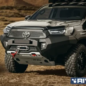 PARE CHOCS AVANT RIVAL EN ALUMINIUM AVEC FEUX LED POUR TOYOTA HILUX REVO A PARTIR DE 2021 Offre Du Jour