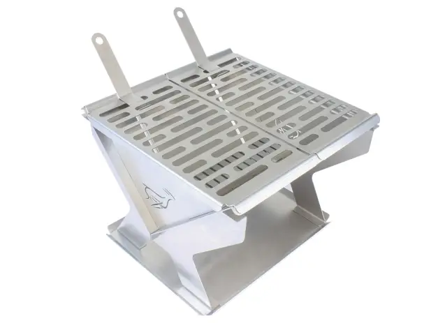 Vente Flash BRASERO / BARBECUE DEMONTABLE FRONTRUNNER AVEC GRILLE 40X40CM