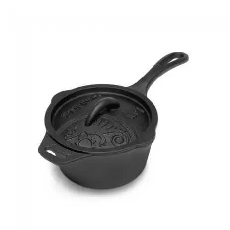 Prix Bas CASSEROLE EN FONTE AVEC COUVERCLE 2L PETROMAX