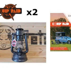 PACK CADEAU EQUIP'RAID : 1 LAMPE FEUERHAND + 2 AUTOCOLLANTS + CATALOGUE BEST SELLER 2021-2022 Offre Du Jour