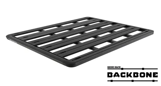 Nouvel Arrivage KIT BACKBONE GALERIE PIONEER RHINO RACK 6 1828X1426MM POUR JEEP WRANGLER JK 4 PORTES (AVEC PIEDS RLC6)