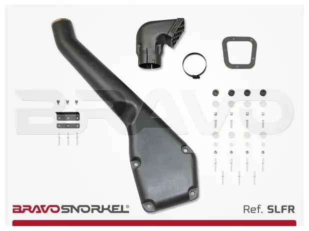SNORKEL BRAVO POUR LAND ROVER DEFENDER TD5 ET TD4 Pas Cher