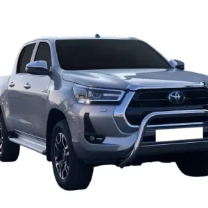 Nouveauté PROTECTION AVANT TUBULAIRE 63MM INOX HOMOLOGUEE CE POUR TOYOTA HILUX A PARTIR DE 2021