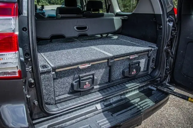 Produit De Marque AMENAGEMENT INTERIEUR ARB DOUBLE TIROIR POUR TOYOTA KDJ120 5 PORTES SANS CLIM ARRIERE