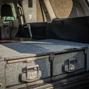 Top Vente AMENAGEMENT INTERIEUR ARB DOUBLE TIROIR POUR TOYOTA J150 5 PORTES / 7 PLACES