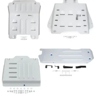 KIT DE 4 BLINDAGES ALUMINIUM 6 MM RIVAL POUR ISUZU D-MAX A PARTIR DE 2020 Bon Marché