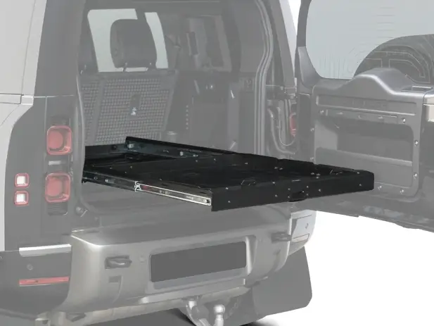 Paiement Sécurisé PLATEAU COULISSANT POUR UN LAND ROVER NEW DEFENDER 110 (L663) - DE FRONT RUNNER