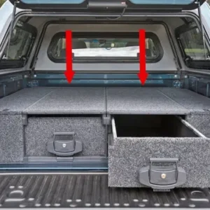 Must-Have KIT DE FINITION AVANT POUR AMENAGEMENT TIROIR ARB POUR ISUZU D-MAX DOUBLE CABINE DE 2003 A 2012