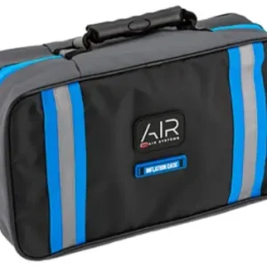 Authentique SAC DE RANGEMENT NOIR ET BLEU ARB POUR ACCESSOIRES DE GONFLAGE