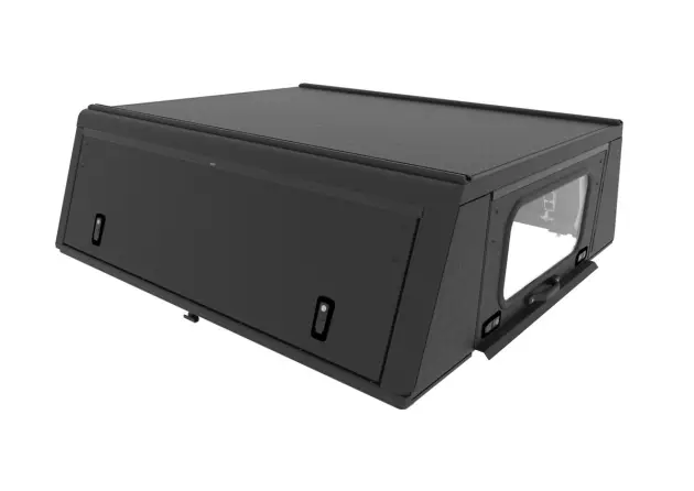 HARDTOP ALU CAB ADVENTURE 3 POUR ISUZU D-MAX2021-2023 DOUBLE CABINE - ALUMINIUM STRIE NOIR Produit De Marque