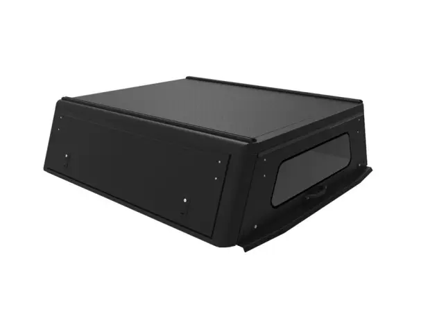 Vente Flash HARDTOP ALU CAB EXPLORER 3 POUR ISUZU D-MAX DOUBLE CABINE2021-2023 - ALUMINIUM LISSE NOIR