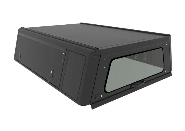 Nouvel Arrivage HARDTOP ALU CAB EXPLORER 3 POUR ISUZU D-MAX EXTRA CABINE 2020+ALUMINIUM LISSE NOIR