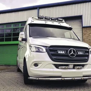 KIT ECLAIRAGE LED LAZER LONGUE PORTEE TRIPLE-R4 Gen2 AVEC INTEGRATION A LA CALANDRE POUR MERCEDES SPRINTER (2018+) Offre Exclusive